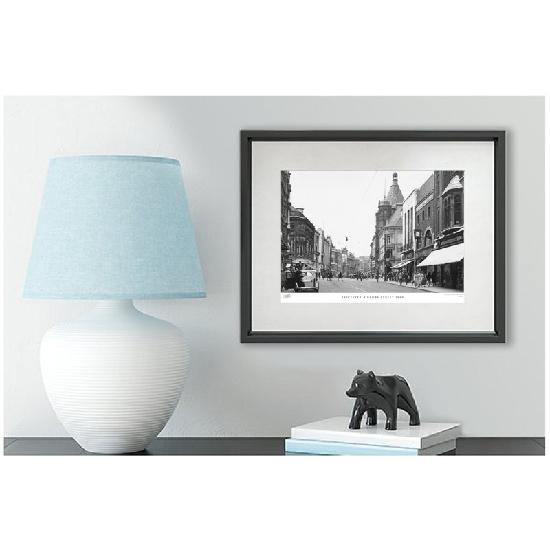 Leicester, Granby Street 1949 - Single Picture Frame Print, 48.4cm H x 63.6cm W x 2.3cm D