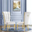Delphia 19.7'' H Velvet Upholstered Side Chair