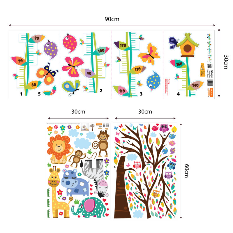Plants & Flowers Non-Wall Damaging Wall Decal