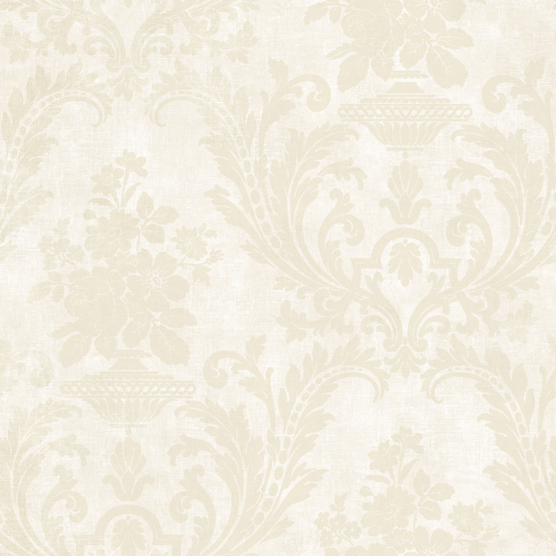 Positano 10m x 52.8cm Matte Wallpaper Roll, Cream/Beige