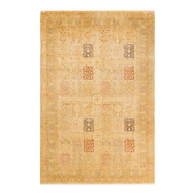 Classic One-of-a-Kind 6' 2" X 9' 3" Hand Knotted Area Rug