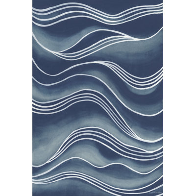 Wind And Waves I by Vanna Lam - Wrapped Canvas Painting