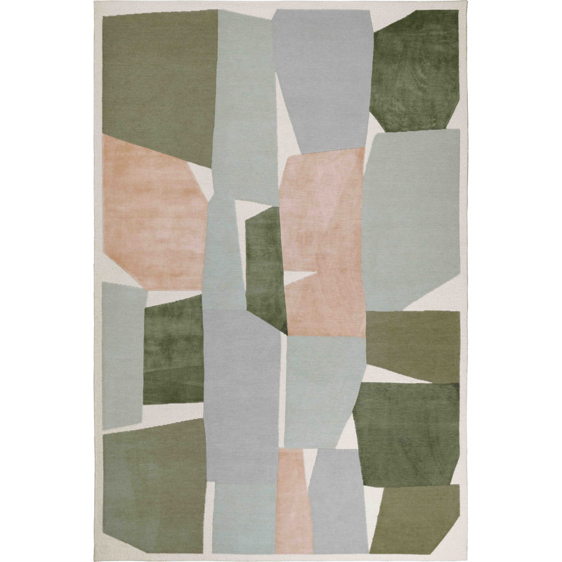 Boulder Moss Area Rug, Rectangle 12' x 18'