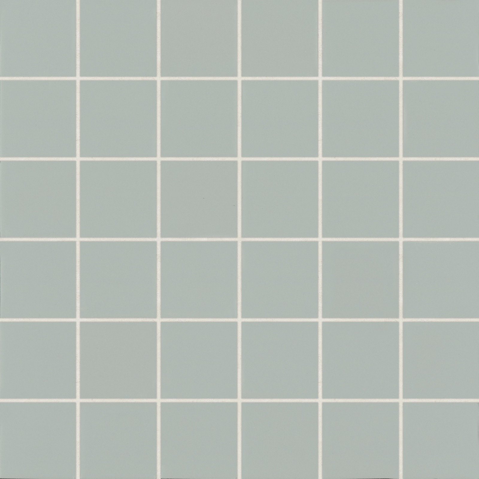 Marin 2" x 2" Square Matte Porcelain Mosaic Tile, Aloe Green