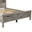 Grand lit en bois de style rustique avec tête de lit à double porte coulissante et point de charge, finition gris antique, support en lattes de bois, plateforme grand lit sans sommier, gris, base, nécessaire-1473200951-1473200958