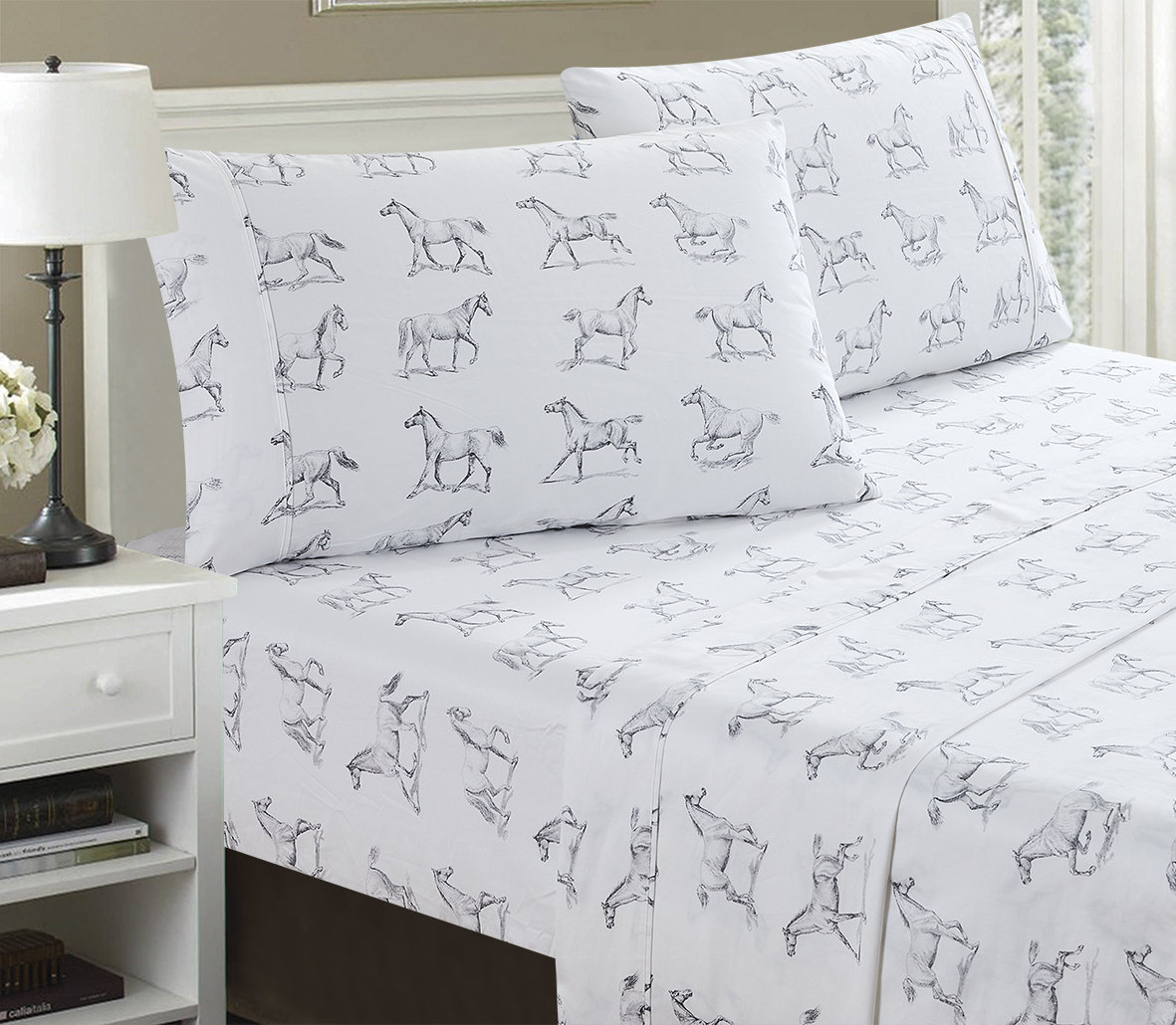 Avalea Cotton Sheet Set, Twin