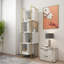 Agda 160cm H 38cm W Geometric Bookcase-1526832654