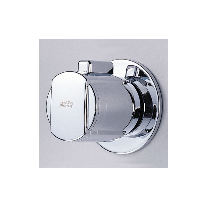 Two-Way In-Wall Diverter Faucet Trim with Handle, Chrome
