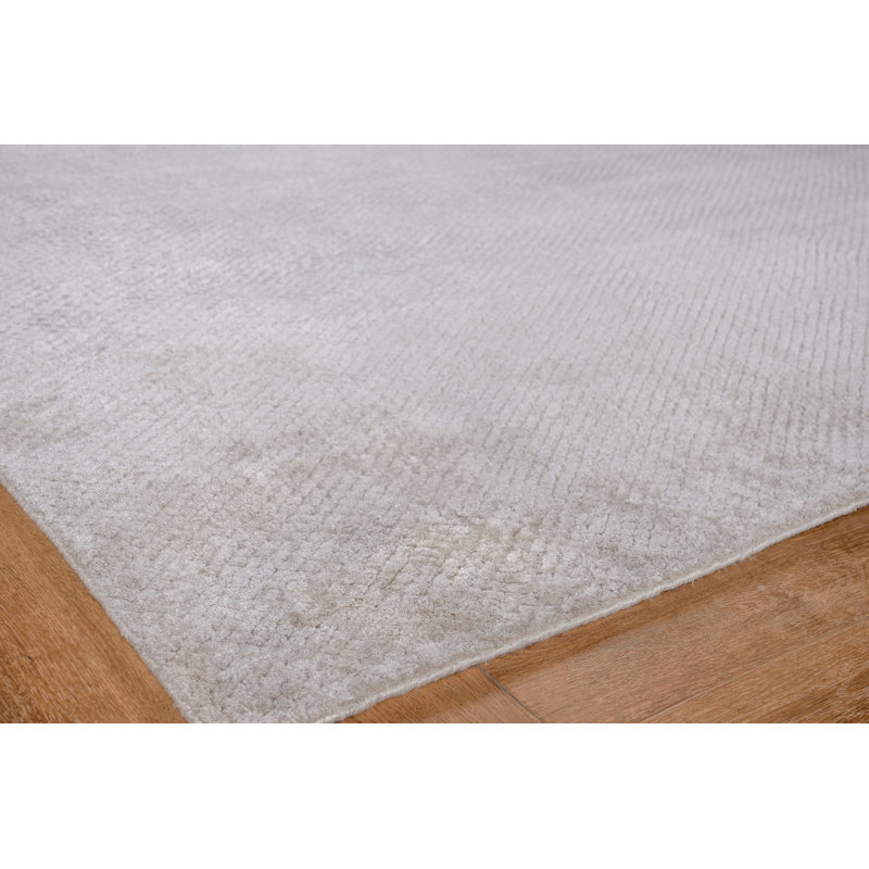 Pearl Hand Woven Geometric Area Rug, Rectangle 2' x 3'