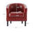 Munson 26.77" Wide Faux Leather Barrel Chair-1553071858
