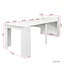 Table de salle à manger extensible moderne avec rangement-969230072