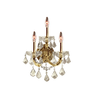 Carlota Crystal Flush Mounted Sconce