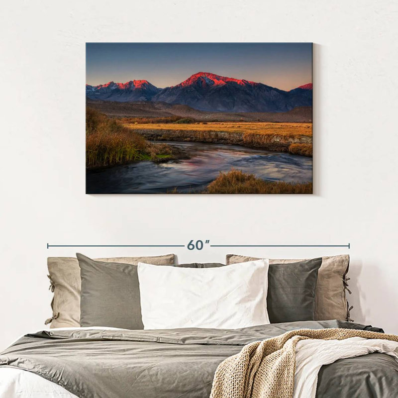 Alvord Daybreak At Sierra Nevada, 30" H x 45" W