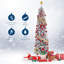 Arbre de Noël enneigé 9 pi