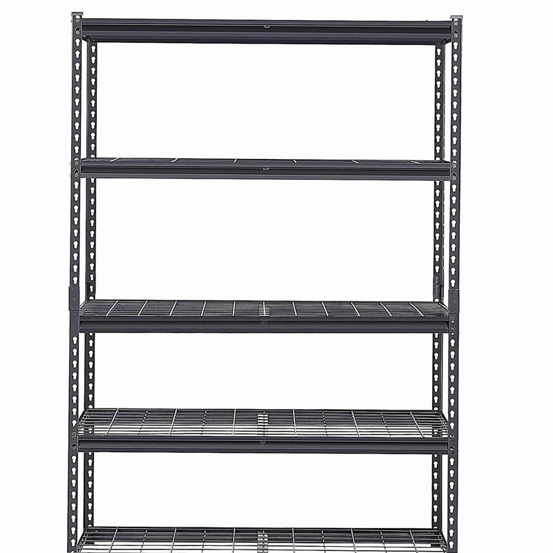 Tablettes de rangement Étagères de garage robustes réglables à 5 niveaux 3000 lb