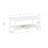 Ailani White 47” W Solid Wood Coffee Table-434645574