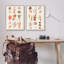 «Varied Aquatic Sea Life» par Vision Studio - ensemble de 2 impressions sur bois-1020090675-1020090674