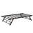 Twin Pop Up Trundle Bed Frame,Trundle Day Bed with Lockable Casters,Foldable Metal Platform-1712951808