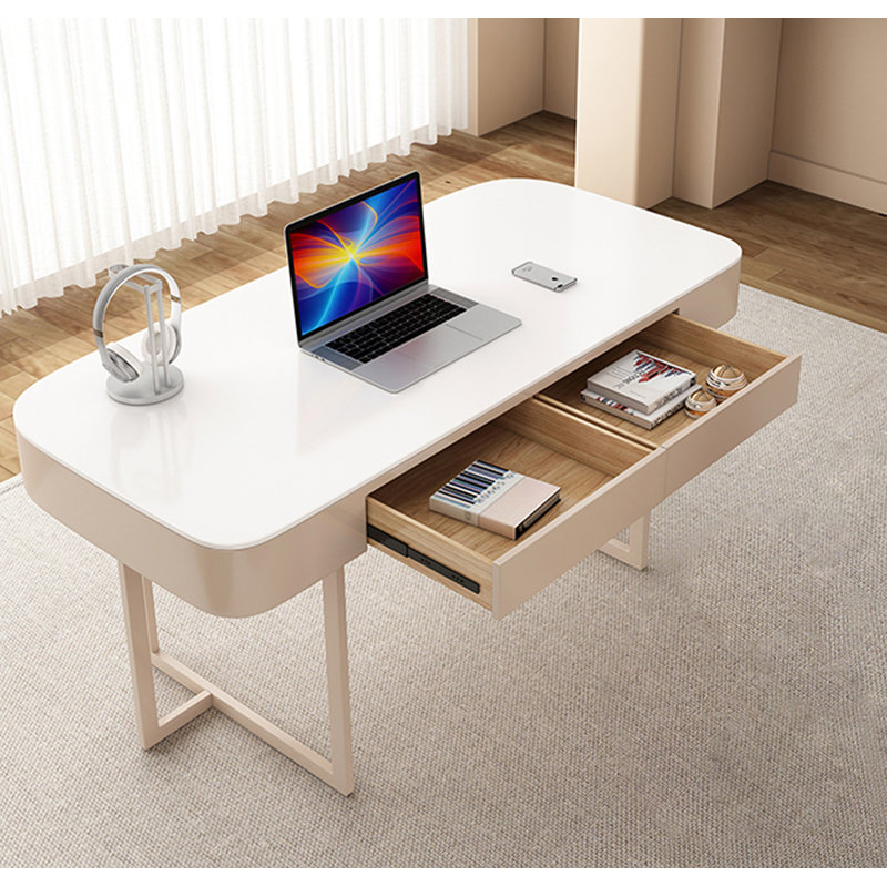 Bureau de table Modern Minimalist, H 29,53 po x l 62,99 po x P 23,62 po