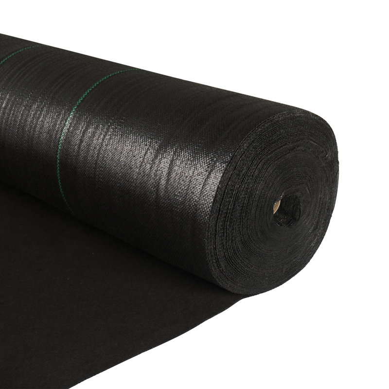 4 x 250 pi Toile de désherbage double couche 5 oz