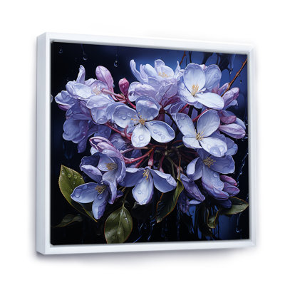 " Nocturnal Lilac Blossom Whispers "