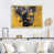 Gold Single Picture Framed