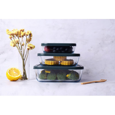 Ensemble de 3 contenants pour aliments Yogik