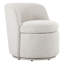 Fauteuil demi-tonneau pivotant Carmelo Estes-90557639