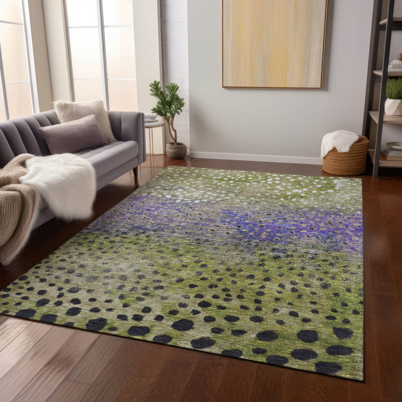 Tapis Chayil avec envers antidérapant, Rectangulaire 3 pi x 5 pi