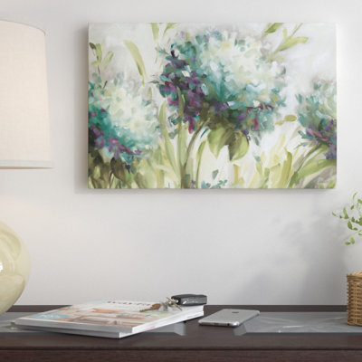 «Hydrangea Field» par Lisa Audit - impression sur toile tendue