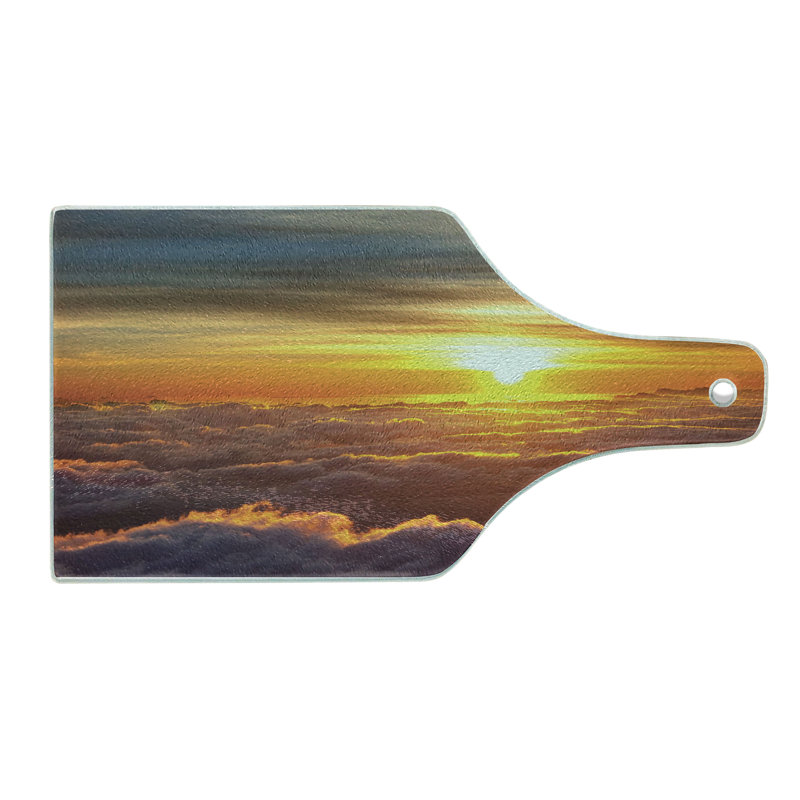 Planche à découper en verre trempé Ambesonne