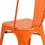 Commercial GradeMetal Indoor-Outdoor Stackable Chair-256719315