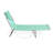 Outdoor Rust-Resistant Metal Chaise Lounge