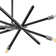 Archer 6 - Light Sputnik Modern Linear Chandelier