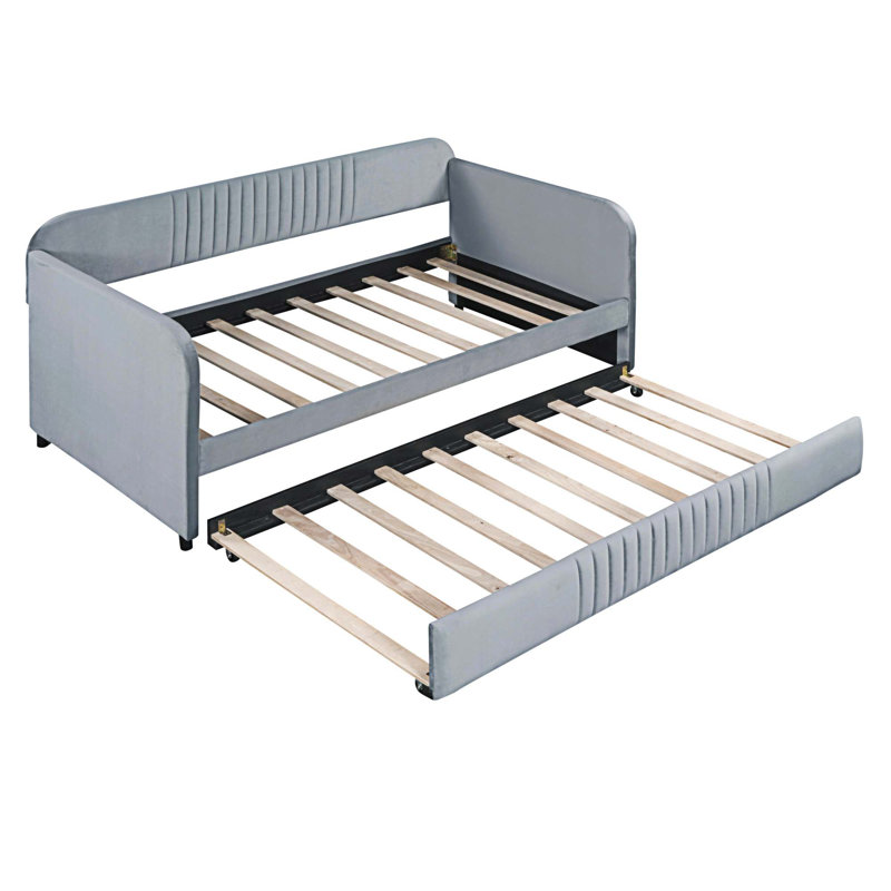Upholstered Daybed, Gray