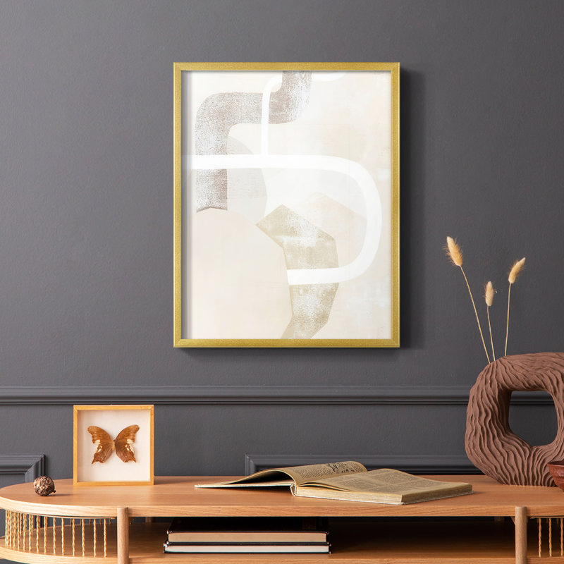 «Quiet Affection I», reproduction encadrée - bois massif, H 20 po x l 16 po