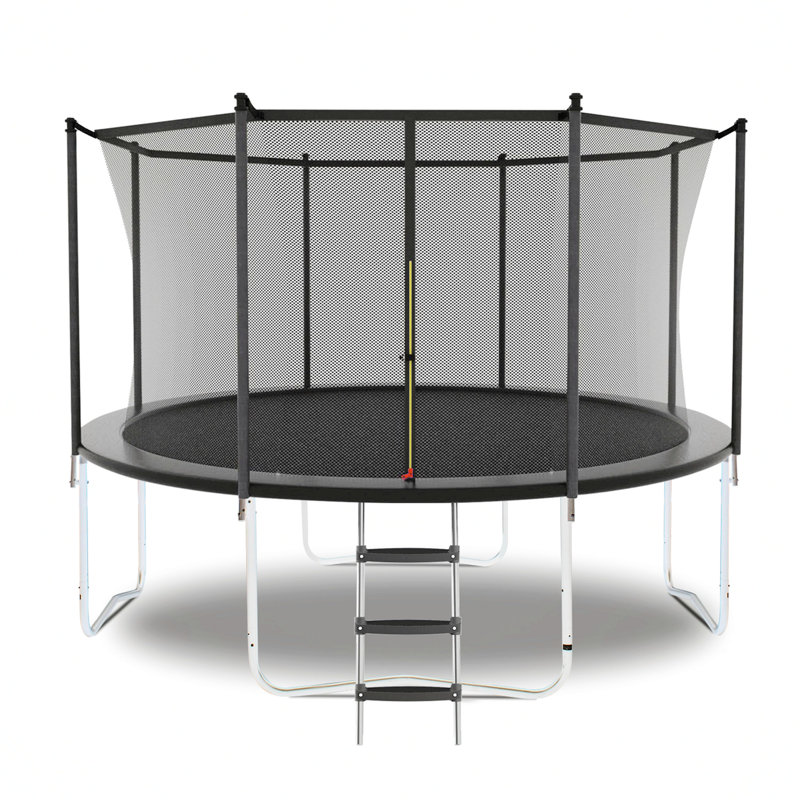 Trampoline with Safety Enclosure Net Jumping Mat,Easy Installation