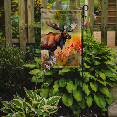 Drapeau de jardin en polyester double face H 15,5 po x l 11,25 po