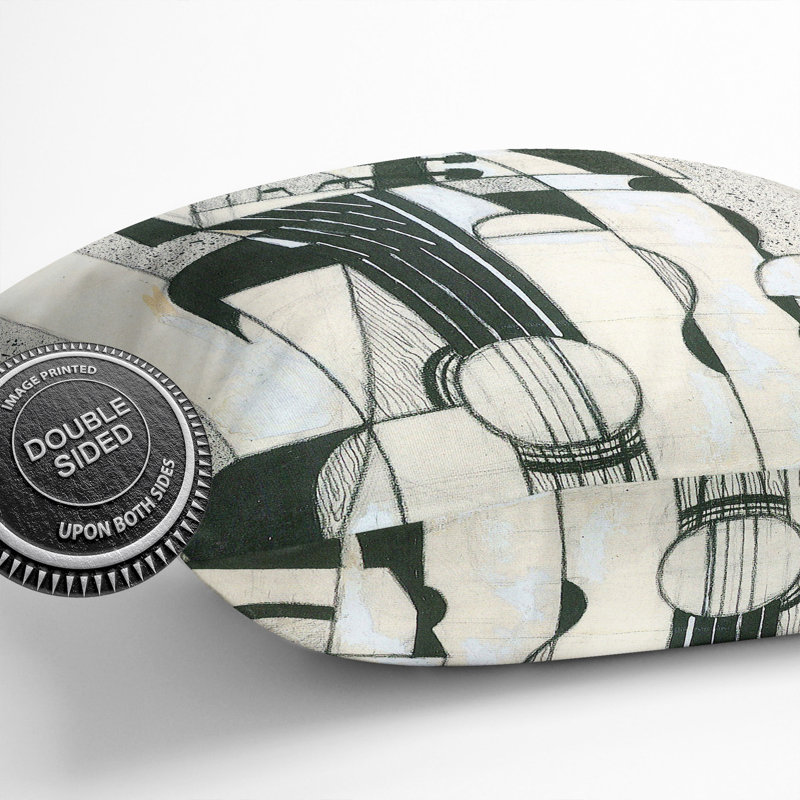 Guitar Vol.2 Square Throw Cushion, 40cm H x 40cm W x 15cm D