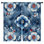 Rideaux de fenêtre à motif floral - drapeaux traditionnels à motif floral - 2 panneaux