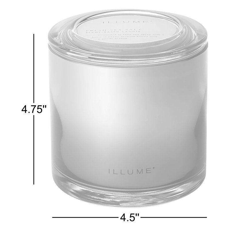 Bougie en sel de mer ILLUME®, Statement Glass