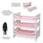 1-2-3 Convertible Doll Bunk Bed with Bedding