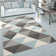 Gill Geometric Shag Area Rug