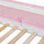 Lit superposé en bois en forme de maison avec glissière et escalier de rangement, cadre de lit simple sur simple / double pour enfants-611363346