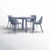 Asherton 4 - Person Patio Dining Set with Square Table