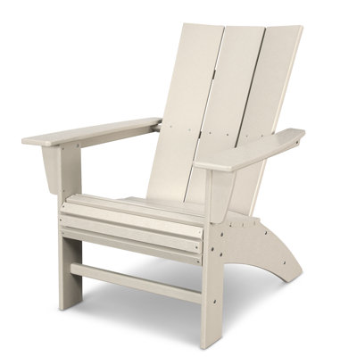 POLYWOOD Modern Curveback Adirondack Chair