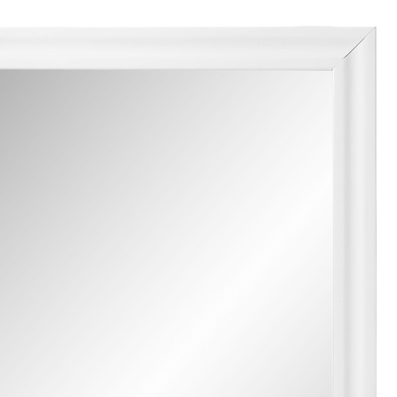 Miroir pour commode Carrol, Blanc