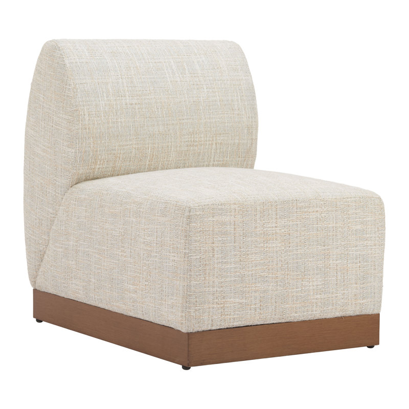 Chaise sans accoudoirs Rosabel Christy - beige
