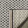 Dirks Geometric Black/Light Grey Area Rug