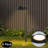 Black Aluminum Led Path Lights With Acrylic Shade